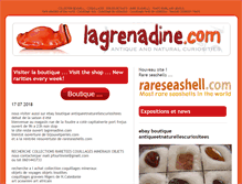 Tablet Screenshot of lagrenadine.com